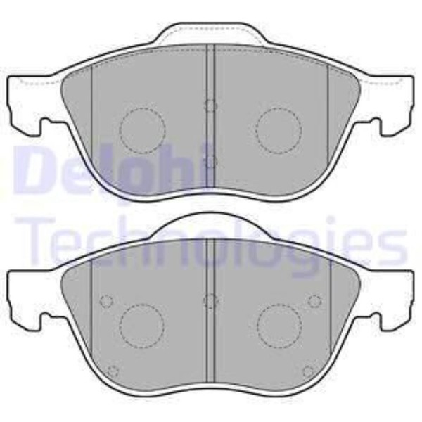 Delphi BremsbeläGe Bremsbelegsatz Vorne FüR Toyota Avensis Station Wagon-image