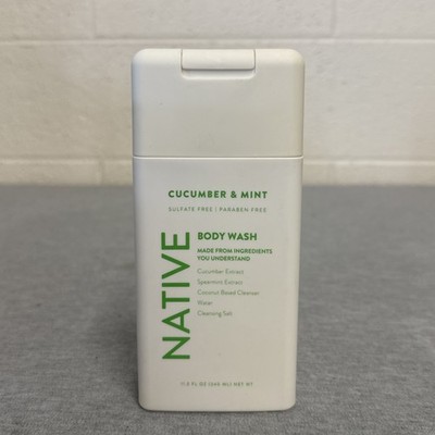 Native Cucumber & Mint Body Wash 11.5 oz.