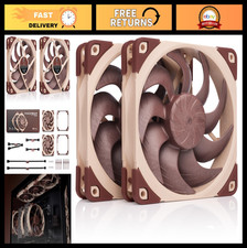 High-Performance 120mm PWM Dual Fan Set for Push-Pull  Side-by-Side Cooling