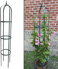 Large Garden Obelisk - Made in USA 7 ft Tall Trellis for Climbing Plants