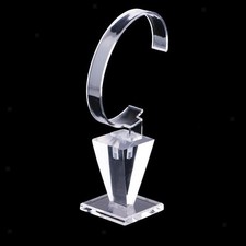 Modern Acrylic Watch Display Stand Holder Rack Clear Trade Show