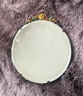 Barbola Floral Flower Dressing Table Vanity Mirror Easel Back English 1920s — photo 3