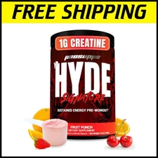 Mr. Hyde Signature Pre Workout Powder - Fruit Punch, 60 Servings for Peak Energy