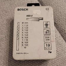 Bosch 2607018354 HSS Twist Drill Bit Set  19pcs ProBox NEW Z