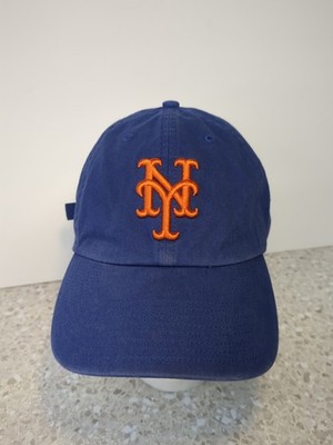 '47 Clean Up New York Mets Dad Cap Hat Blue Strapback Adjustable MLB NICE CLEAN