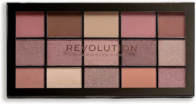 Revolution Beauty Reloaded Lidschattenpalette, enthält 15 hochpigmentierte Farbtöne