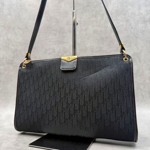 Christian Dior Shoulder bag Trotter Black Authentic From Japan