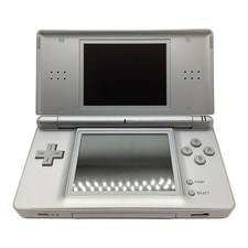 Nintendo USG-001 DS Lite Gloss Silver Top Mint JAPAN