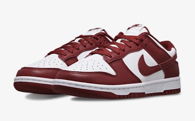 Nike Dunk Low Retro Team Red White – Men's Size 11 – DD1391-601