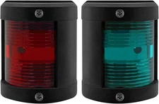 ISURE MARINE Boat Green Starboard and Red Port Side Black Stern Black,Green 