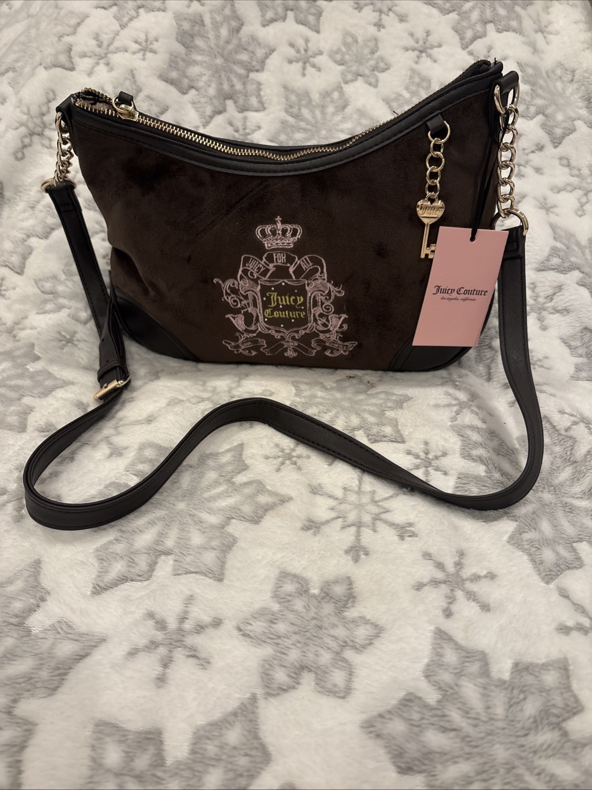 “Juicy Couture” Chocolate Hobo Bag