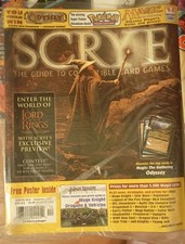 Scrye Collectible Card Games Magazines Dec 2001/Apr 2002/Mar 2003