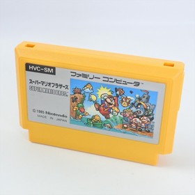 SUPER MARIO BROTHERS 1 Bros FF Logo Version Famicom Nintendo 6106 fc