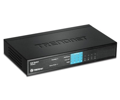 TRENDnet TPE-S44 Fast Ethernet Switch - PoE Ports