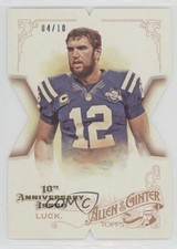 2015 Topps National Convention 10th Anniversary Issue 4/10 Andrew Luck 3y0