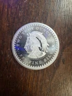 2 ounce fine silver round Aztec Round
