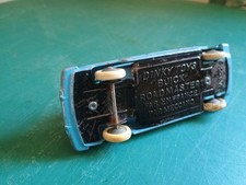 Dinky Toys : Buick Roadmaster, Réf. 24V, Bleue Et Toit Blanc Crème, Jantes Convexes Nostalgia Speelgoed Auto Model