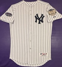 Authentic New York Yankees 2008 Final Season/All-Star Patches Majestic Jersey 44