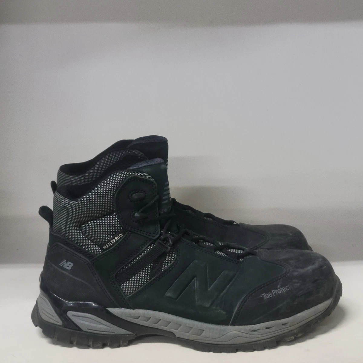 New Balance MW1569BO Gortex Ankle Boots Mens 8.5 EEEE Extra Wide Lace Up Gray New Balance Lace Up Ankle Boots for Men for Sale | Shop New  main image 2