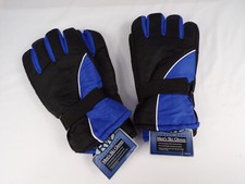 NEW Two Pairs RW Rugged Wear Ski Winter Gloves Men XL Strap Watrproof Insert D23