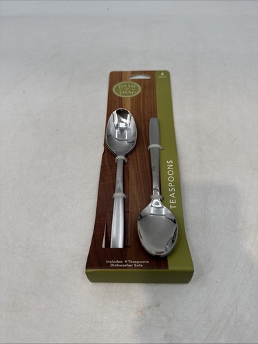 (4) NEW Dash of That Stainless Teaspoons~China