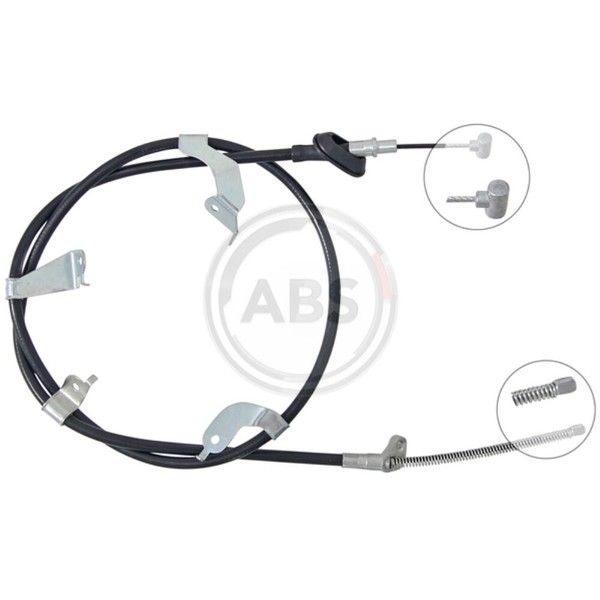 A.B.S. Handbremsseil Bremsseil Rechts Passend FüR Suzuki Swift IV FZ NZ-image