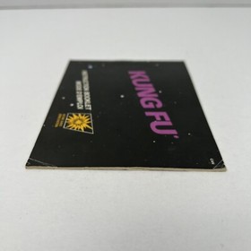 Kung Fu (Nintendo NES, 1985) Manual ONLY - Authentic !