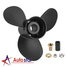 Boat Propeller 13.25"x 17 Pitch Fits Mercury 48-77344A45 40-140 HP 13-1/4x17P