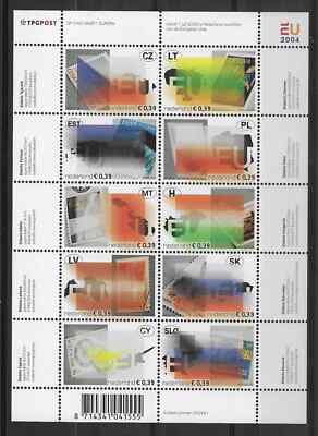 s51345 NETHERLANDS MNH ** 2004 Beitritt zur Europäischen Union MS