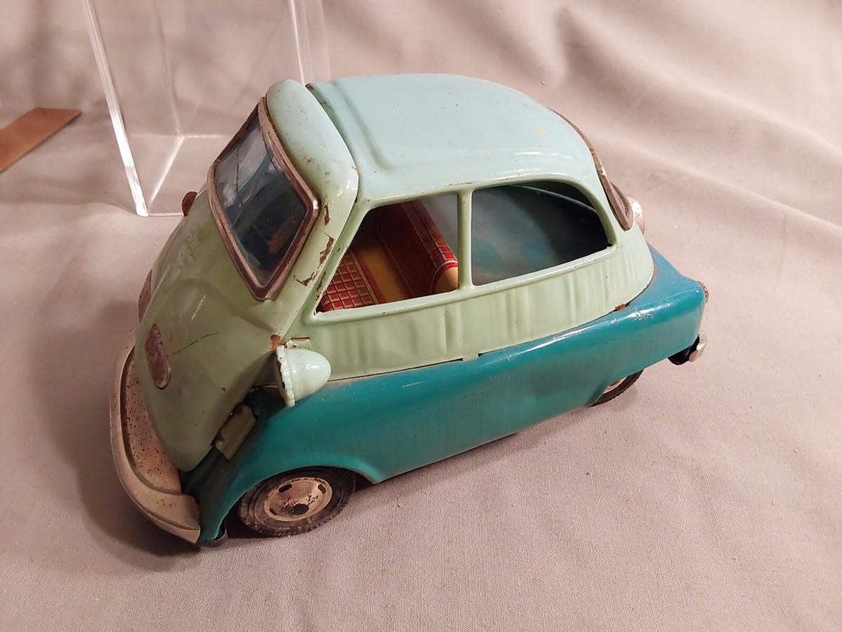 Bandai – Isetta à Friction – 1/18 – Miniature Métal – Japon – Occasion