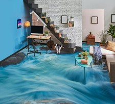 3D Stone River 6932NA Floor WallPaper Murals Wall Print 5D AJ WALLPAPER AU Fay