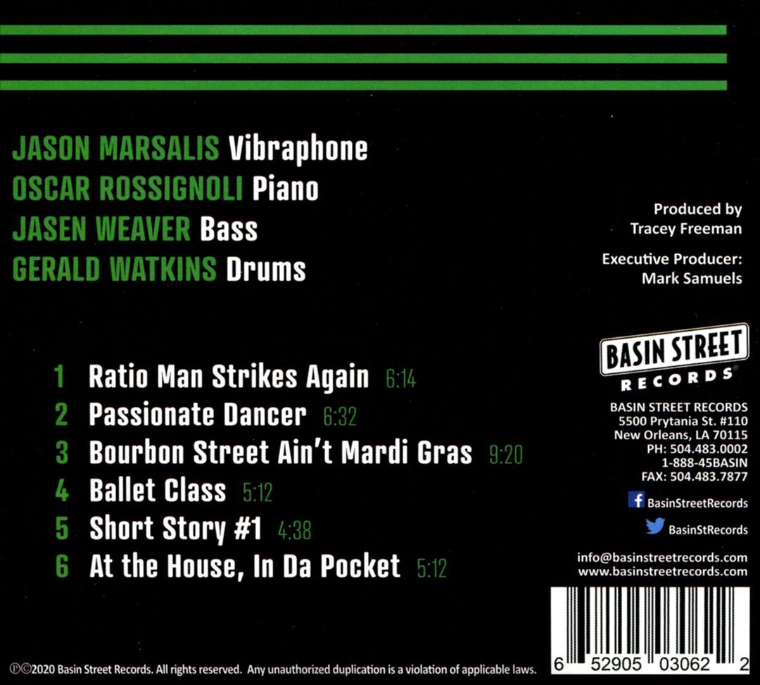 Jason Marsalis Live Album New Jazz CD Release