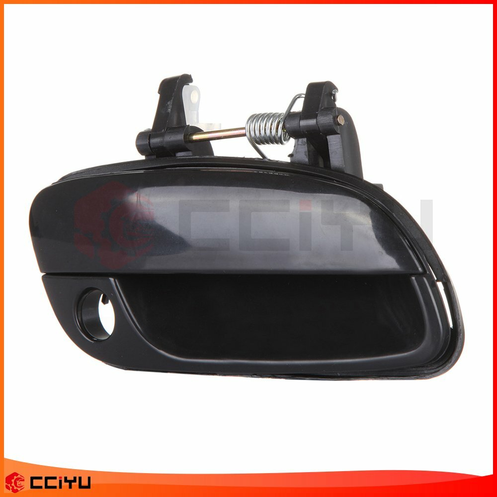 Black Outside Door Handle - Front Passenger Right Side For 2001-2005 Hyundai Elantra
