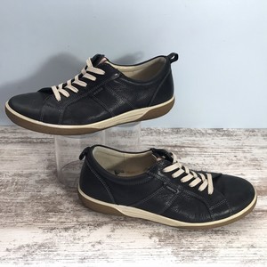 ecco leather sneakers womens