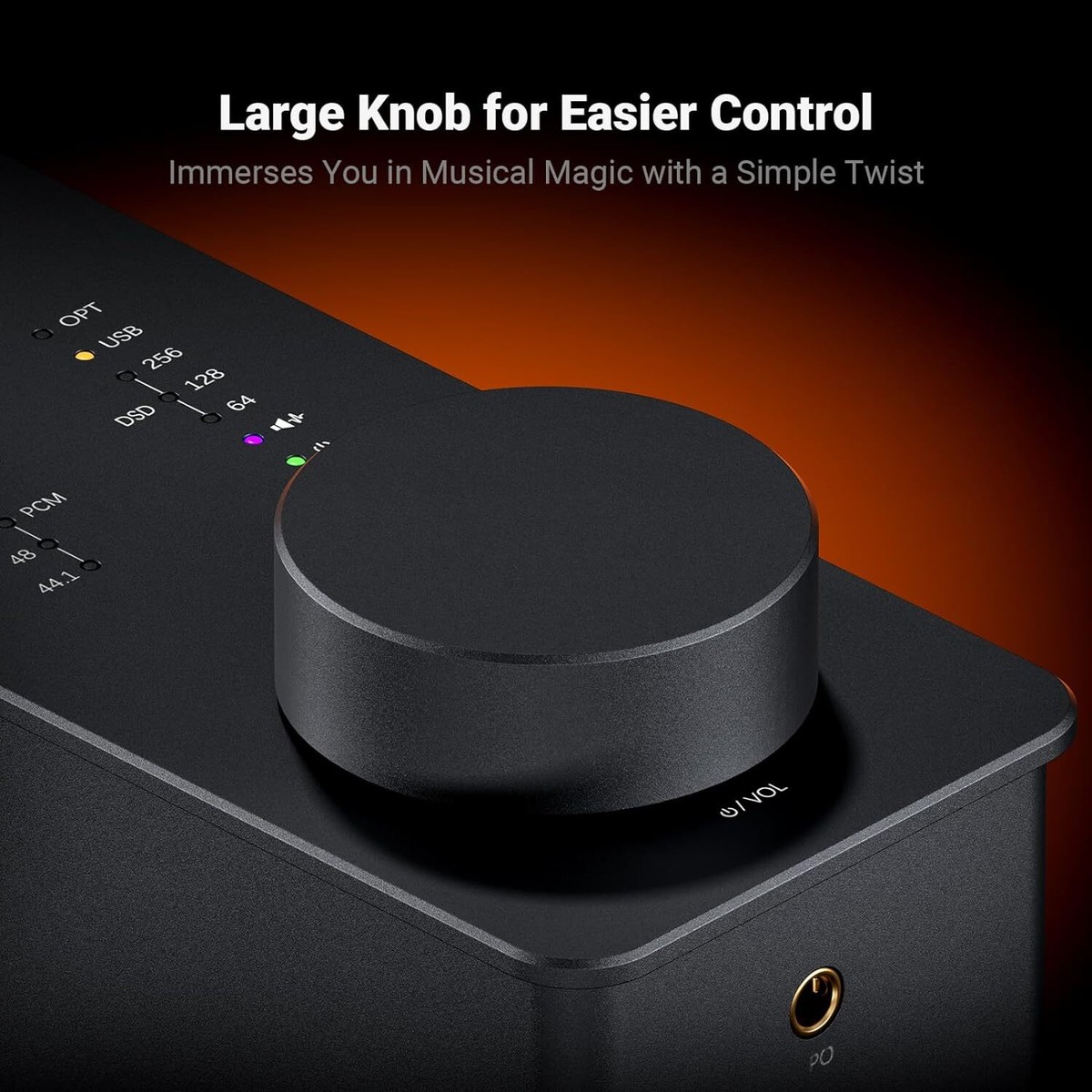 Fosi Audio SK02 Headphone Amplifier DAC Desktop Digital to Analog