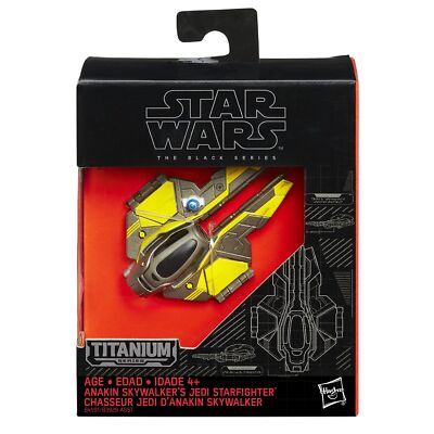Star Wars Jedi Starfighter Hasbro Titanium Series Mini Die-Cast