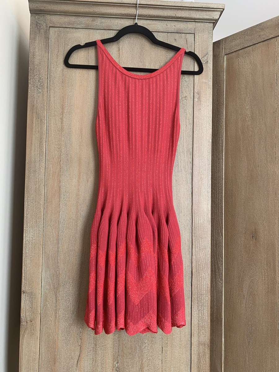 red alaia dress Cutout jersey maxi dress in red - Alaia