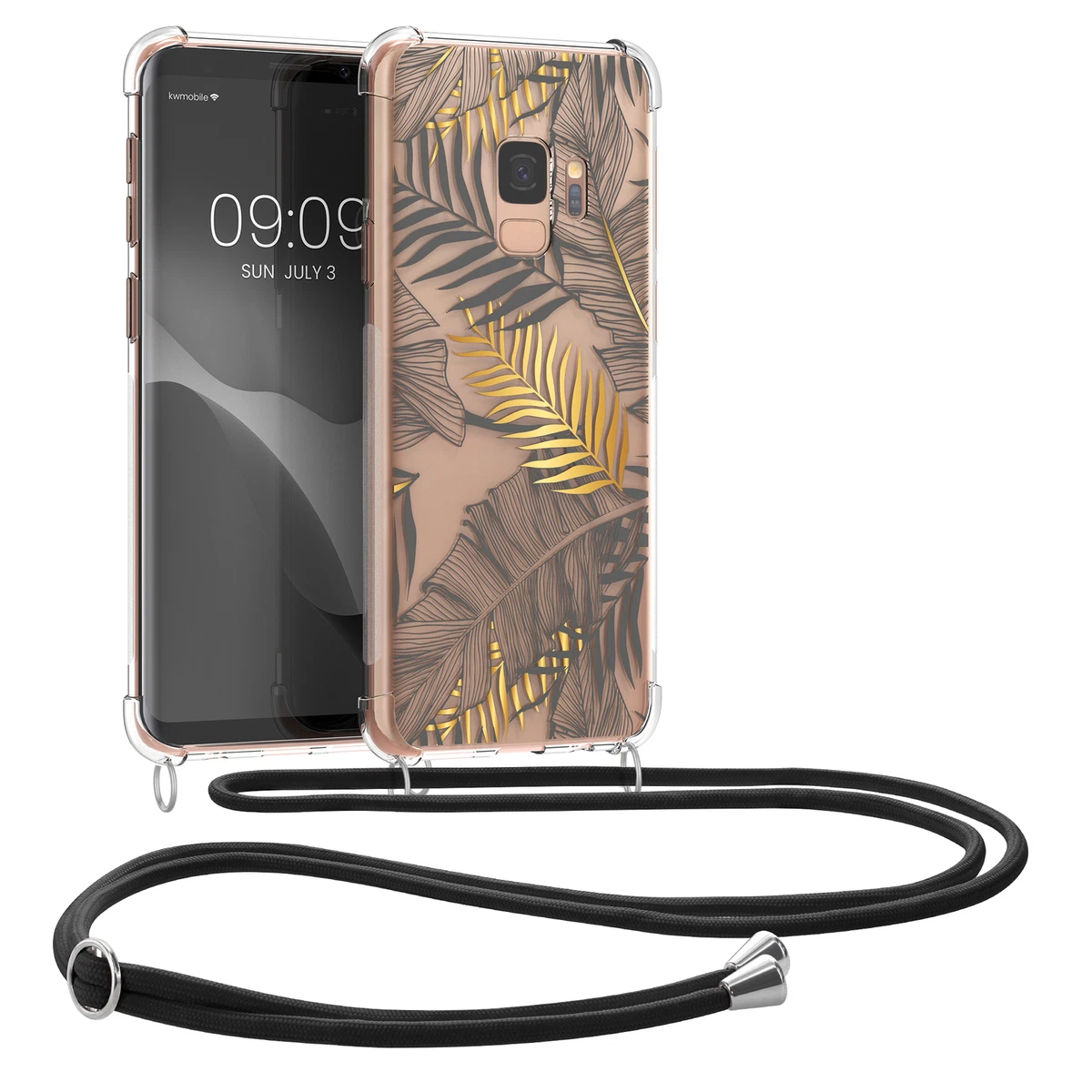 Crossbody Case for Samsung Galaxy S9 with Neck Lanyard Strap