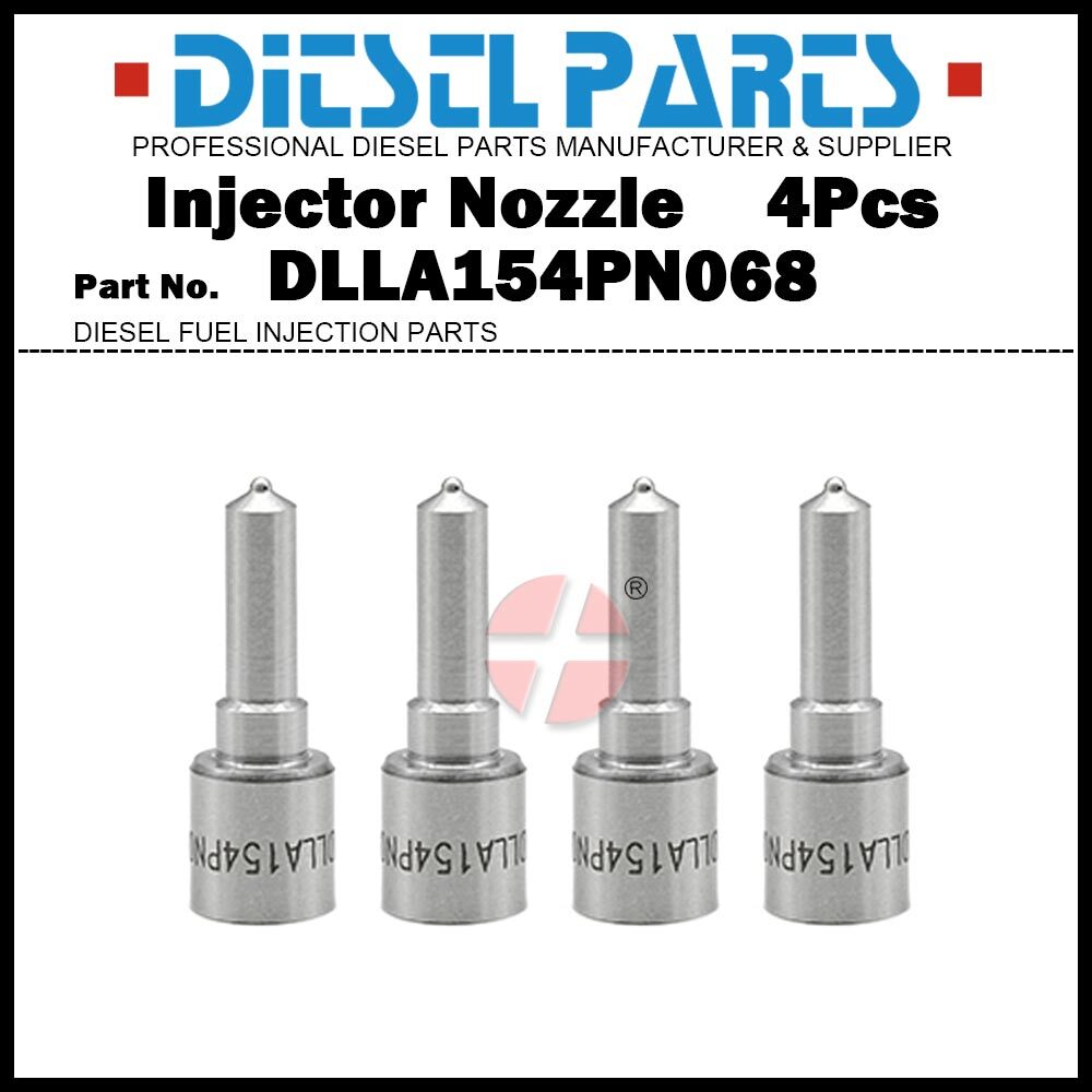 4Pcs Diesel Fuel Injector Nozzle Tips DLLA154PN068 for ISUZU Elf