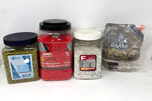 Airsoft BB's HUGE LOT Swiss Arms, Crosman Camo & More 6MM Airsoft BB's - 35,000+