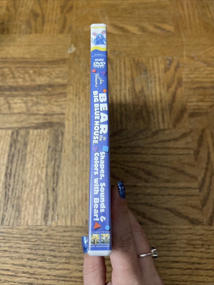 Bear In The Big Blue House Shapes Sounds And Colors DVD 43396054523 eBay