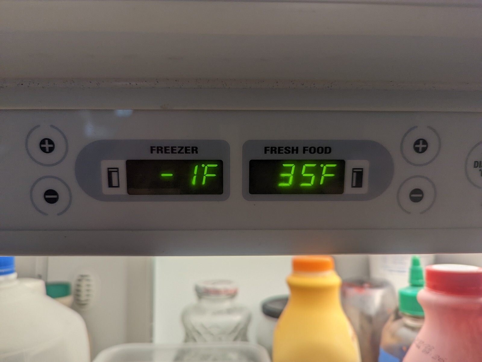 GE Monogram Builtin Side by 42" Side Refrigerator Used Good