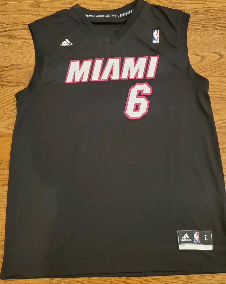 Adidas Miami Heat Lebron James Nickname Jersey