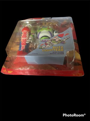 Thinkway 1995 Disney Toy Story Solar Buzz Lightyear Rocket Action