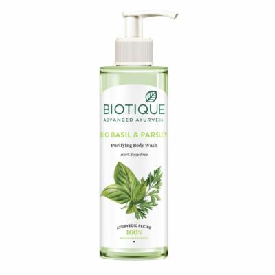 Biotique Basil & Parsley Body Wash ransparent 200 ml