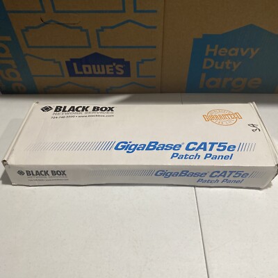 Black Box GigaBase CAT5e 96-Port Patch Panel- JPM910A-R4