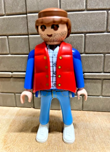 Playmobil male character gangster hippie biker 17 - for CUSTOM RARE VINTAGE
