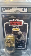 2022 STAR WARS VINTAGE COLLECTION YODA VC218 AFA 9.0 Graded New MOC