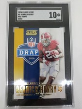 2016 Score - Nfl Draft Derrick Henry #5 Gold (RC) SGC 10 Gem Mint Very Low POP!!