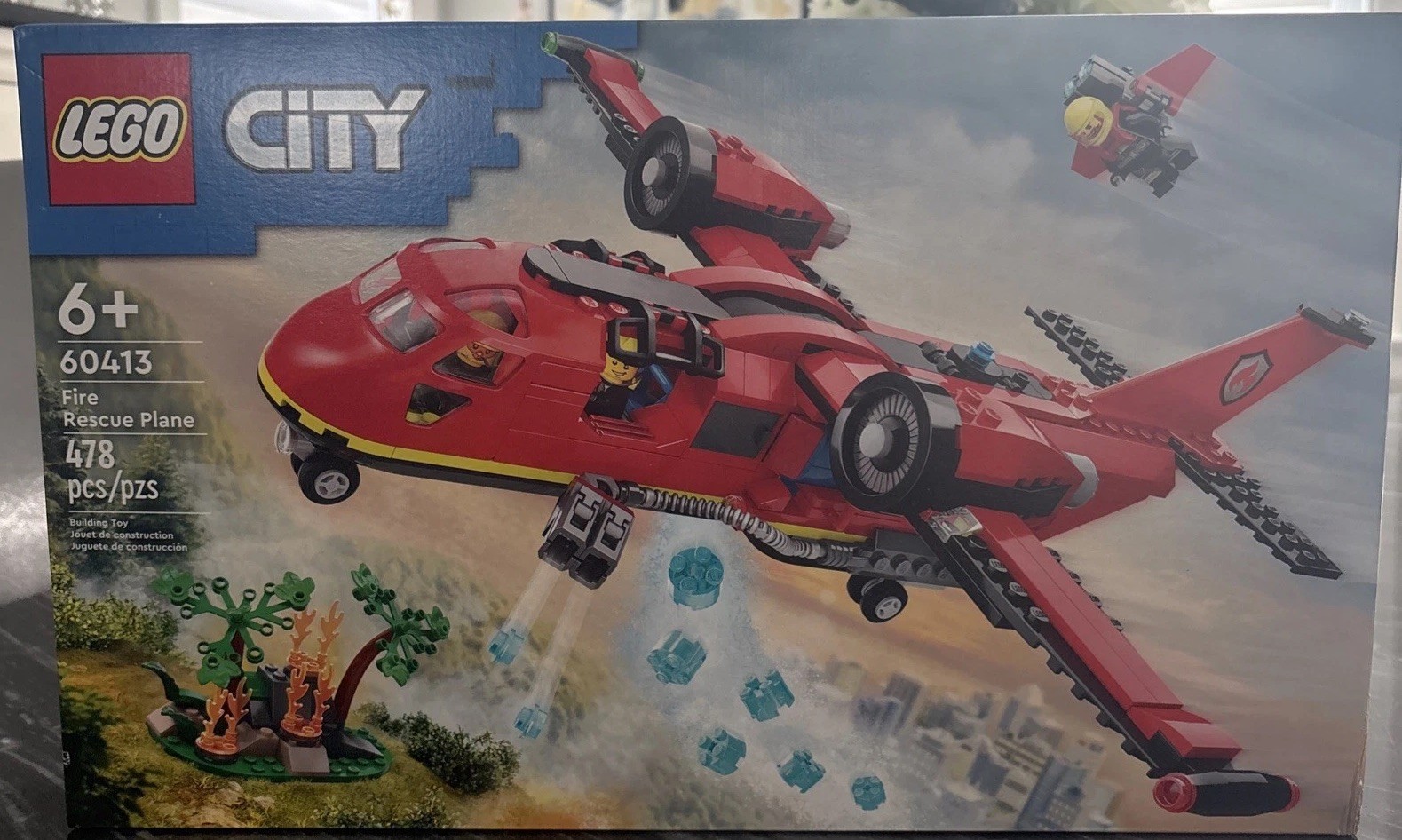 LEGO CITY: Fire Rescue Plane (60413) Sealed Set